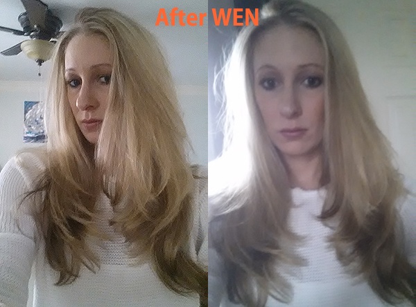 After Pictures of Wen Hair Care